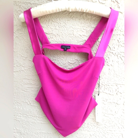 maria Bianco Nero Tops - Maria Bianca Nero fushia top